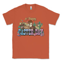 Copper Happy Easter Day rodeo Classic Tee - HowdyJamesFarm