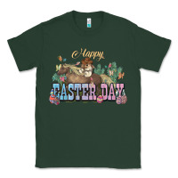 Sports Green Happy Easter Day rodeo Classic Tee - HowdyJamesFarm