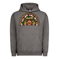 Pigment Tornado reindeer rainbow christmas Urban Hoodie - AdoDesignShop