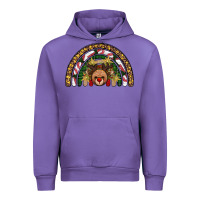 Tulip reindeer rainbow christmas Urban Hoodie - AdoDesignShop