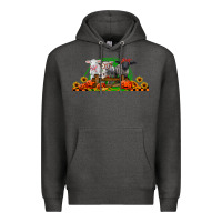 Charcoal Heather halloween baby sheeps Premium Hoodie - LillyAllenDesigns