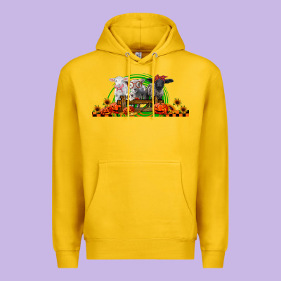Halloween Baby Sheeps Premium Hoodie Designed By Lillyallendesigns