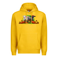 Lemon halloween baby sheeps Premium Hoodie - LillyAllenDesigns