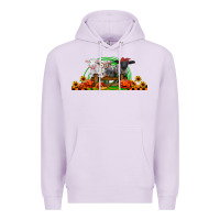 Lilac halloween baby sheeps Premium Hoodie - LillyAllenDesigns