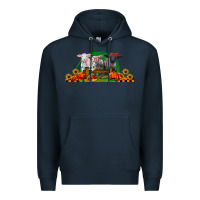 Navy halloween baby sheeps Premium Hoodie - LillyAllenDesigns