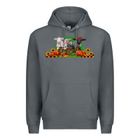 Rock halloween baby sheeps Premium Hoodie - LillyAllenDesigns