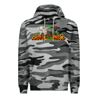 Slate Camo halloween baby sheeps Premium Hoodie - LillyAllenDesigns