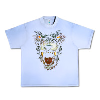 Grape Ice Werewolf Face Lycan Gothic Horror Occult Scary Halloween Urban Heavy Tee - longCreatives