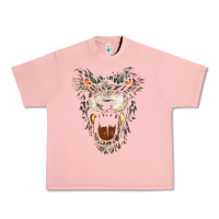 Salmon Werewolf Face Lycan Gothic Horror Occult Scary Halloween Urban Heavy Tee - longCreatives