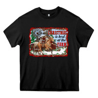 Black christmas is best at the farm Heavy Core Tee - RanaPortraitStore