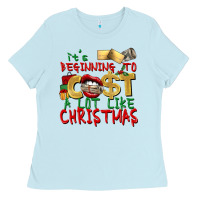Baby Blue It's beginning to cost a lot like Christmas Ladies Tee - NancyCooperArtShop