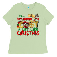 Matcha It's beginning to cost a lot like Christmas Ladies Tee - NancyCooperArtShop