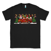 Black Christmas Gnome Truck Classic Tee - Artiststas