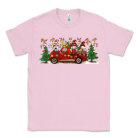 Bubblegum Pink Christmas Gnome Truck Classic Tee - Artiststas