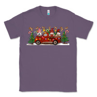 Lavender Christmas Gnome Truck Classic Tee - Artiststas