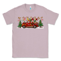 Lilac Christmas Gnome Truck Classic Tee - Artiststas