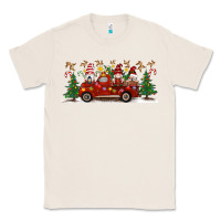 Natural Christmas Gnome Truck Classic Tee - Artiststas