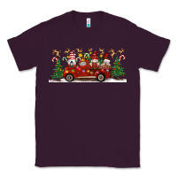 Plum Christmas Gnome Truck Classic Tee - Artiststas