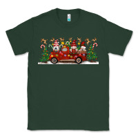 Sports Green Christmas Gnome Truck Classic Tee - Artiststas