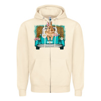 Sandshell easter bunny truck Zipper Hoodie - Artiststas