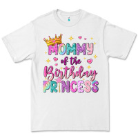White mommy of the birthday princess Premium Tee - NancyCooperArtShop