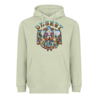 Matcha desert vibes thunderbird Heavyweight Hoodie - BarkalooDesign