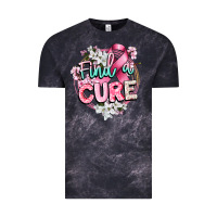 Cloud Black find a cure cancer awareness Vintage Tee - CowGirlArtShop