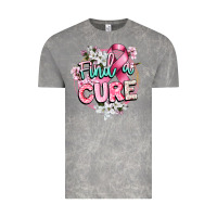 Cloud Rock find a cure cancer awareness Vintage Tee - CowGirlArtShop