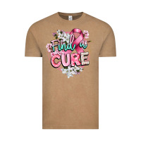 Vintage Coffee find a cure cancer awareness Vintage Tee - CowGirlArtShop