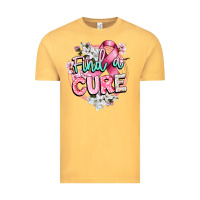 Vintage Mustard find a cure cancer awareness Vintage Tee - CowGirlArtShop