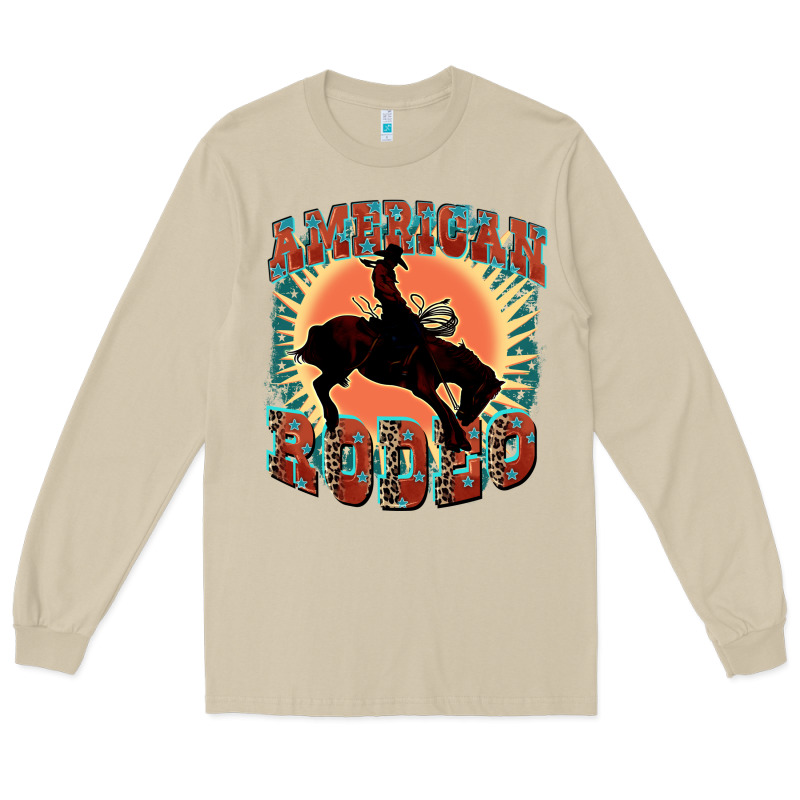 American Rodeo Long Sleeve Tee by FaDigitalArtStudio | Teevron