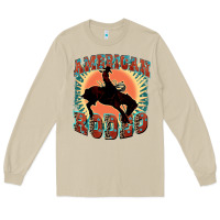 Mushroom American rodeo Long Sleeve Tee - FaDigitalArtStudio