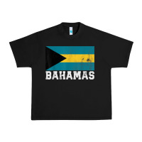 Black Bahamas Flag Country Men Women Kids Christmas Gift Family Urban Heavy Tee - longCreatives