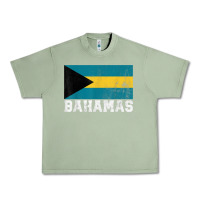 Oil Green Bahamas Flag Country Men Women Kids Christmas Gift Family Urban Heavy Tee - longCreatives