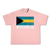 Salmon Bahamas Flag Country Men Women Kids Christmas Gift Family Urban Heavy Tee - longCreatives