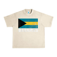 Sandshell Bahamas Flag Country Men Women Kids Christmas Gift Family Urban Heavy Tee - longCreatives