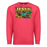 Cardinal jesus the way the truth the life Premium Sweatshirt - BarkalooDesign