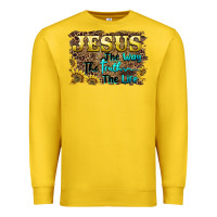 Lemon jesus the way the truth the life Premium Sweatshirt - BarkalooDesign