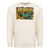 Sandshell jesus the way the truth the life Premium Sweatshirt - BarkalooDesign