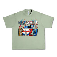 Oil Green red white and boozy Urban Heavy Tee - RanaPortraitStore