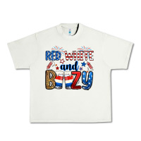 Pistachio red white and boozy Urban Heavy Tee - RanaPortraitStore