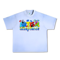 Grape Ice Autism acceptance Urban Heavy Tee - CowGirlArtShop