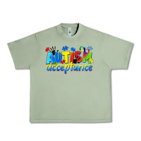 Oil Green Autism acceptance Urban Heavy Tee - CowGirlArtShop