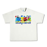 Pistachio Autism acceptance Urban Heavy Tee - CowGirlArtShop
