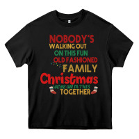 Black Nobody's Walking Out Old Fashioned Family Heavy Core Tee - Bettercallsaul