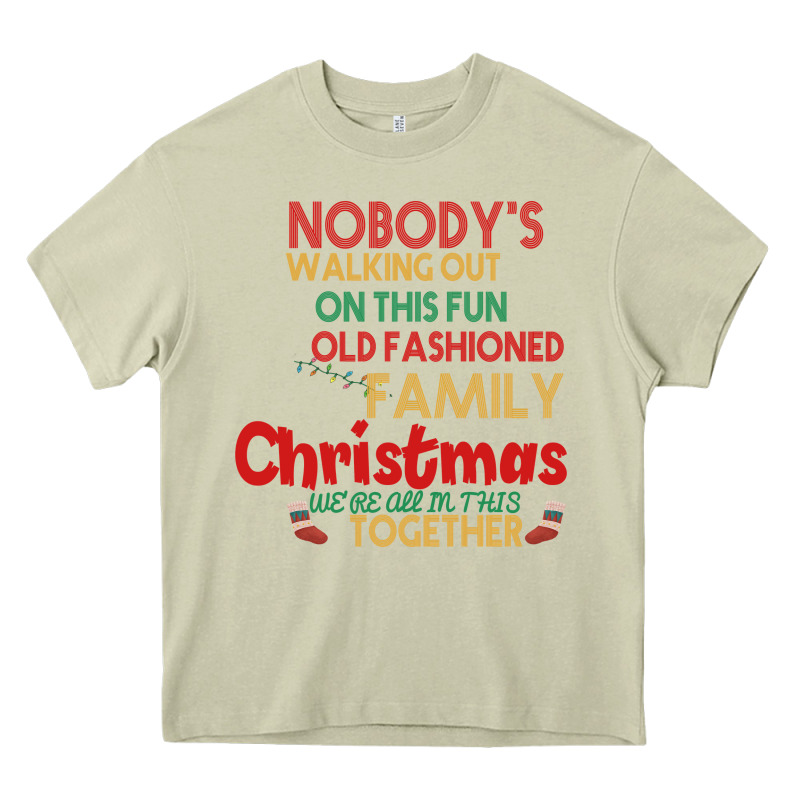 Nobody's Walking Out Old Fashioned Family Heavy Core Tee by Bettercallsaul | Teevron