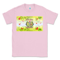 Bubblegum Pink let's just avocudde Classic Tee - TumblerDesignByShophia