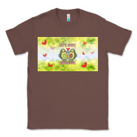 Chestnut let's just avocudde Classic Tee - TumblerDesignByShophia