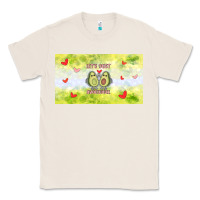 Natural let's just avocudde Classic Tee - TumblerDesignByShophia