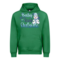 Emerald baby it's cold outside Urban Hoodie - AdoDesignShop